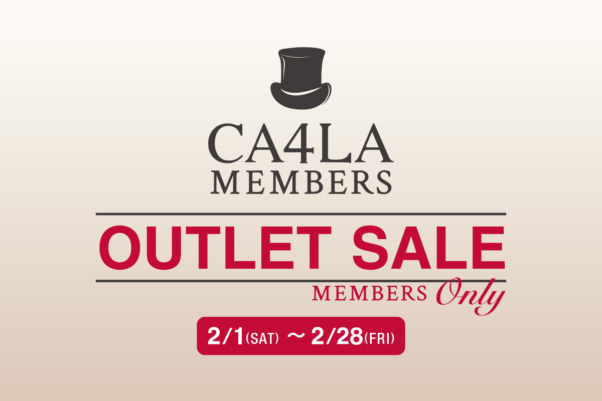 CA4LA MEMBERS OUTLET SALE